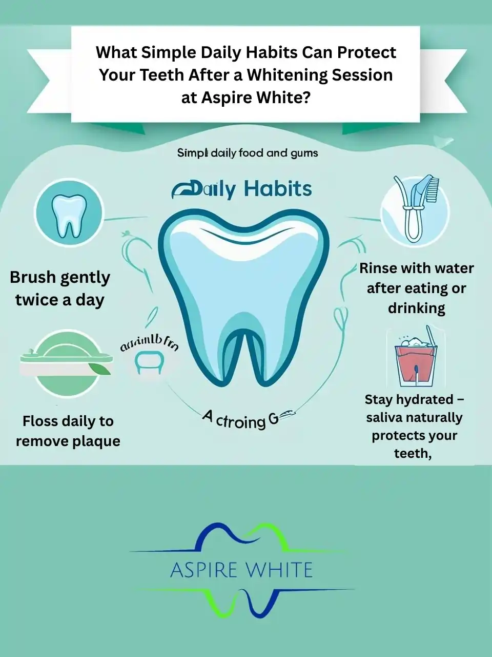 What Simple Daily Habits Can Protect Your Teeth After a Whitening Session at Aspire White Middlesbrough